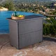 Outdoor Trinidad Wicker Bar by Christopher Knight Home