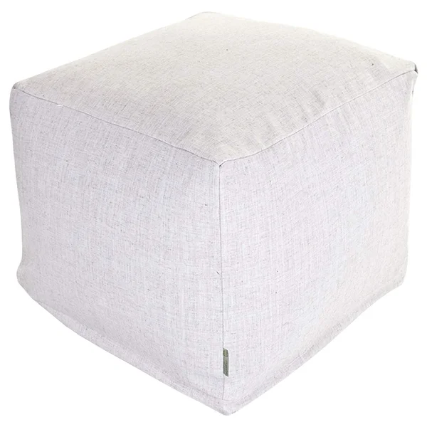 Majestic Home Goods Wales Indoor Ottoman Pouf Cube