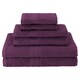 Superior Eco Friendly Cotton Soft and Absorbent 6-piece Towel Set - Thumbnail 11