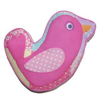 Pink Bird Decorative Pillow