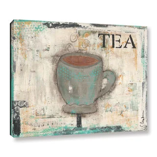ArtWall Cassandra Cushman's Tea, Gallery Wrapped Canvas
