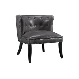 Linon Sophia Tufted Chair - Grey
