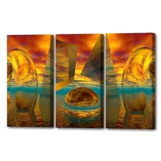 Menaul Fine Art's 'Sunset Triptych' by Scott J. Menaul