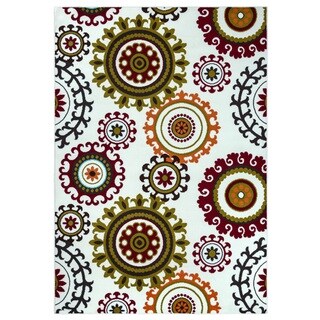 Rizzy Home Glendale Collection GD5955 Accent Rug (6'7 x 9'6)