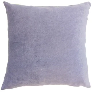 Xyla Solid 18 inch Down and Feather Filled Throw Pillow