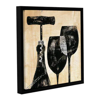ArtWall Daphne Brissonnet's Wine Selection 2, Gallery Wrapped Floater-framed Canvas