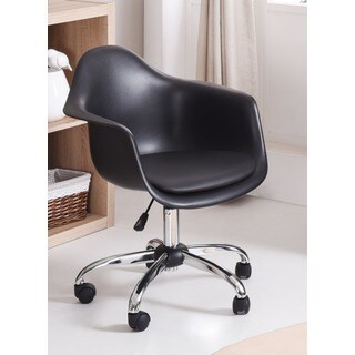 Hodedah Rolling Chair with Seat Cushion