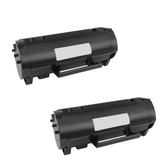 2PK Compatible 60F1H00 Toner Cartridge for Lexmark MX310 MX310DN MX410 MX410DE MX510 MX510DE (Pack of 2)