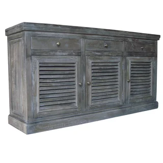 Shutter Large French Gray Sideboard/ Buffet