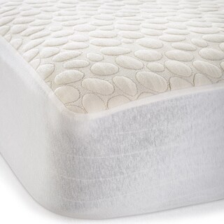 Christopher Knight Home PebbleTex Organic Cotton Waterproof King-size Mattress Protector (As Is Item)