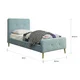 Furniture of America Sise Mid-century Modern Twin Fabric Platform Bed - Thumbnail 8