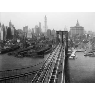 Selections by Chaumont Glass Art NYC Brooklyn Bridge Retro
