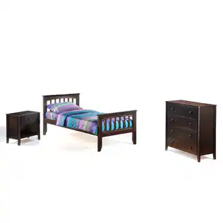 Night And Day Furniture Twin-size Sasparilla Junior Suite