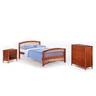 Night And Day Furniture Full-size Molasses Junior Suite