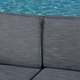 Outdoor Puerta 5-piece Wicker L-shaped Sectional Sofa Set with Cushions by Christopher Knight Home