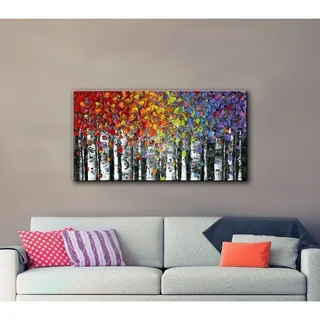 ArtWall Susanna Shaposhnikova's Birch, Gallery Wrapped Canvas