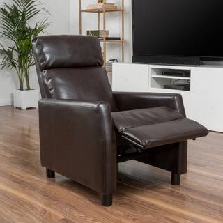 Tabahri Bonded Leather Recliner Club Chair by Christopher Knight Home
