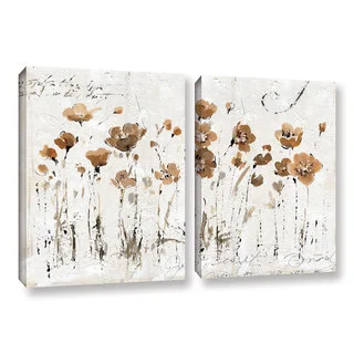 ArtWall Lisa Audit's Abstract Balance VI, 2 Piece Gallery Wrapped Canvas Set