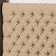 Jezebel Fully Upholstered King/ California King Button Tufted Headboard by Christopher Knight Home - Thumbnail 2