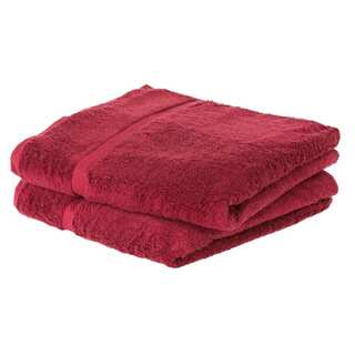 Cheer Collection Soft Absorbent Bath Sheet (Set of 2) - Multiple Color Options Available