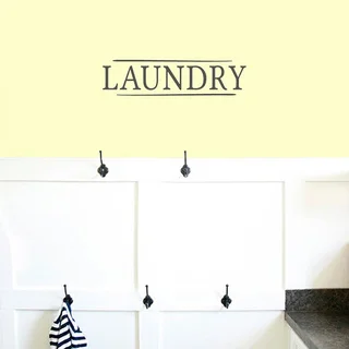 Laundry' 18 x 4.5-inch Wall Decal