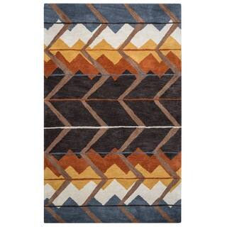 Rizzy Home Tumble Weed Loft Collection TL9150 Area Rug (5' x 8')