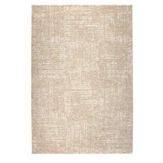 Somette Amery Collection Natural Solid Area Rug (5.3' x 7.7')