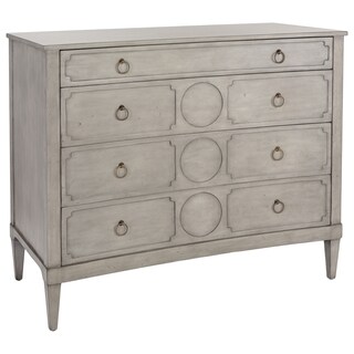 Safavieh Couture Collection Charlotte Grey Acacia 3-Drawers Storage Chest