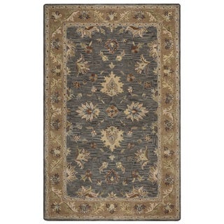 Rizzy Home Valintino Collection Multi-Colored Oriental Area Rug - 5 x 8