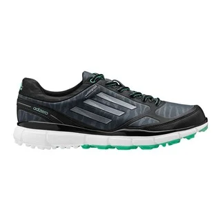 Adidas Women's Adizero Sport III Dark Grey/ Black/ Bright Green Golf Shoes