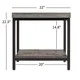 Cyra Industrial Reclaimed Accent End Table by iNSPIRE Q Classic - Thumbnail 11