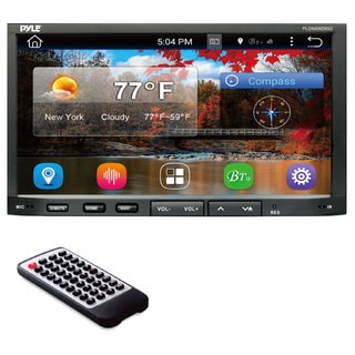 Pyle PLDNAND692 Double DIN GPS/ Bluetooth/ AM/FM Android Headunit with 7-inch Touchscreen and Wi-Fi Web Browsing