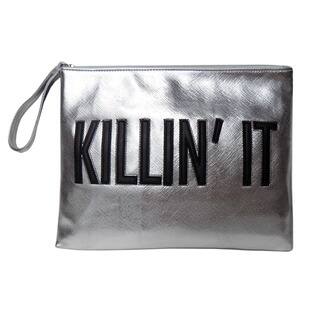 Olivia Miller 'Killin' it' Zipper Clutch Handbag