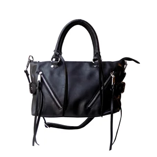 Olivia Miller 'Arlene' Dual Zip Satchel Handbag