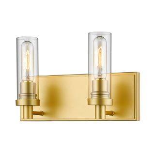 Z-Lite Persis 2-light Vanity Light in Satin Gold