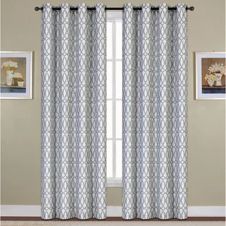 Oakland Woven Grommet Curtain Panel