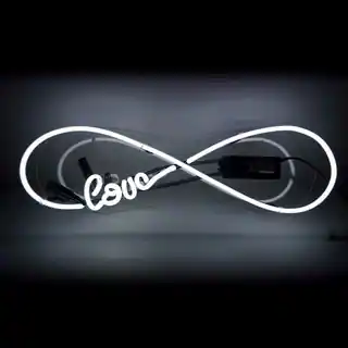 Oliver Gal 'Love Infinity' Neon Sign