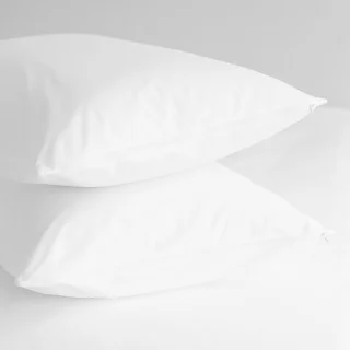 Home Fashion Designs Premium Hypoallergenic Cotton Pillow Protectors (Set of 4)