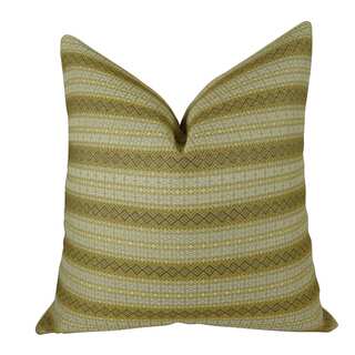 Plutus Full Stripe Handmade Throw Pillow