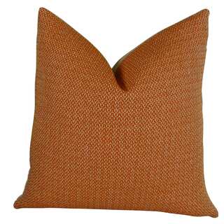 Plutus Lone Oak Cayenne Handmade Double-sided Throw Pillow