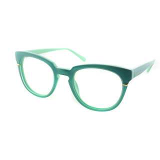 Cynthia Rowley Eyewear CR5027 No. 05 Mint Round Plastic Eyeglasses
