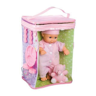 Toysmith Deluxe Baby Ensemble 11.5-inch Doll Playset