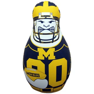 NCAA Michigan Wolverines Tackle Buddy Inflatable Punching Bag