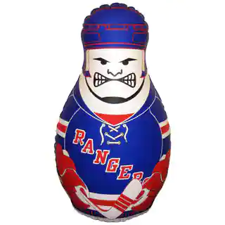 NHL New York Rangers Checking Buddy Inflatable Punching Bag