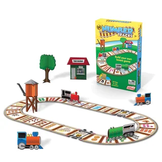 Junior Learning Number Tracks - Build Your Own Board Game