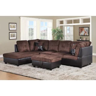 Siano Brown Left Hand Facing Sectional