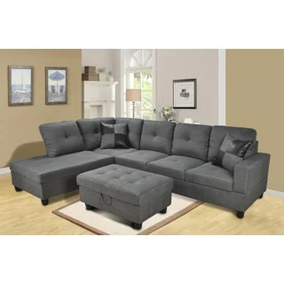 Siano Grey Left Hand Facing Sectional