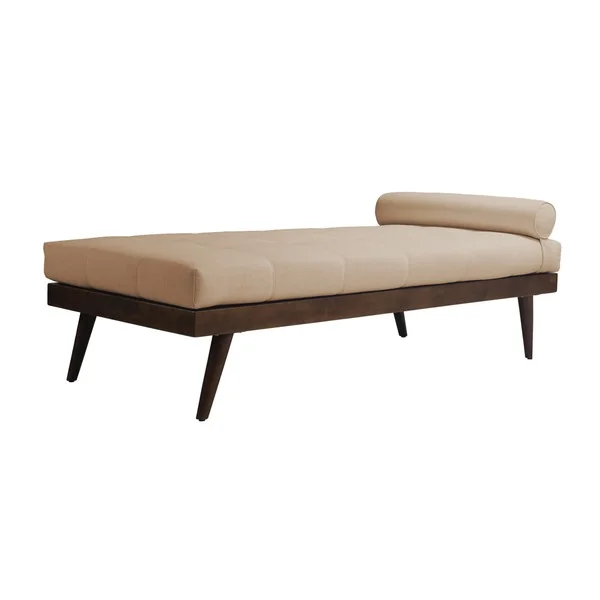 Aurelle Home Mid-Century Modern Brown Daybed. Opens flyout.