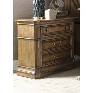Amelia Antique Toffee 2-Drawer Nightstand