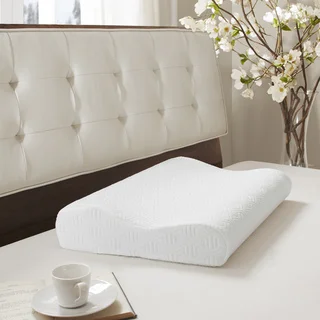 Flexapedic by Sleep Philosophy Gel Memory Foam Contour Pillow
